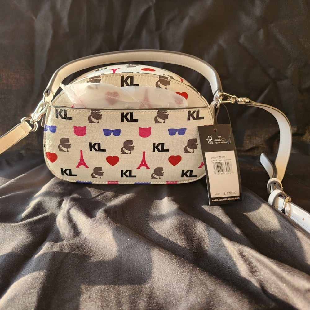 Karl lagerfeld crossbody purse (new)